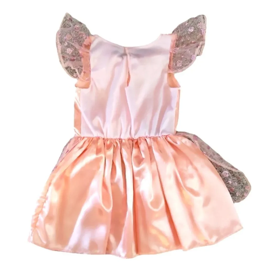 NWOT PINK SPARKLE FAIRY COSTUME DRESS SZ.M